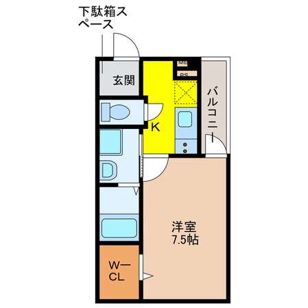 フジパレス出来島EASTⅠ番館の物件間取画像